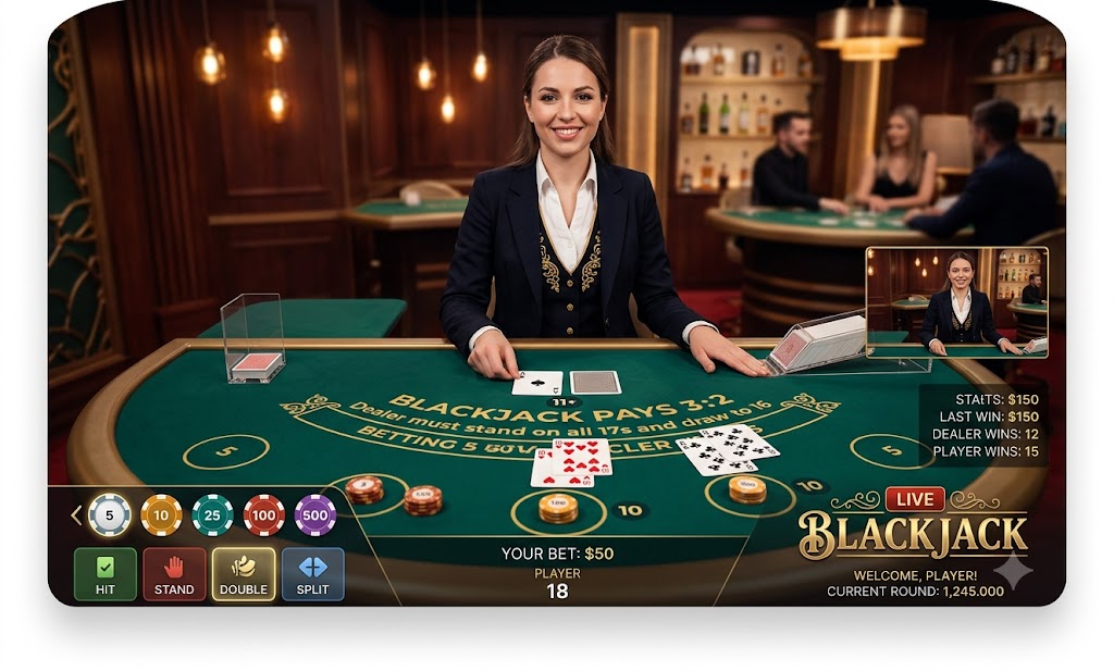 Live Blackjack — SuperAceHub